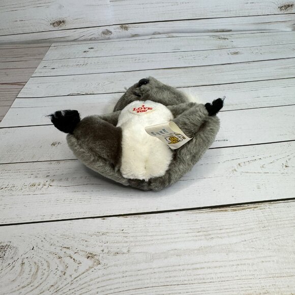 Vintage C.A. Toys Australia Koala Bear Plush 6" Stuffed Animal Love You Heart - Picture 6 of 9